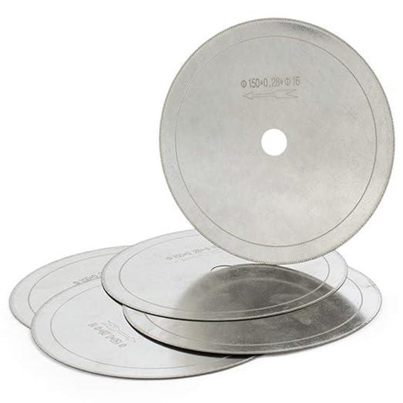 JINGLING 6-inch Diamond Lapidary Saw Blades (5 Pack)
