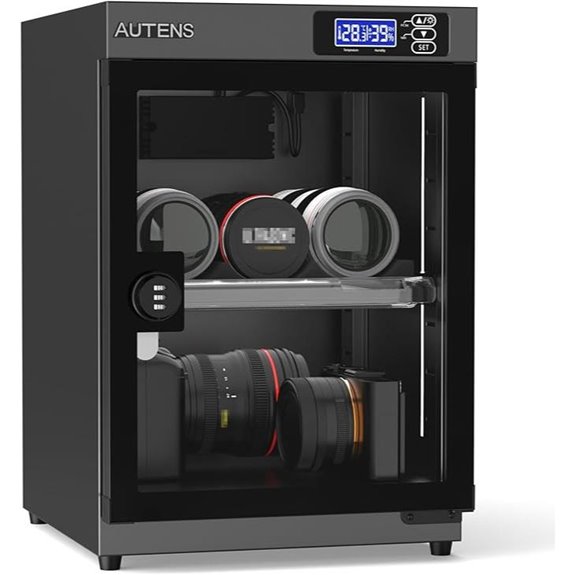 AUTENS 30L Digital Dehumidifying Dry Cabinet with Lock