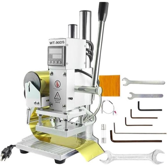 Hot Foil Stamping Machine with Digital Display