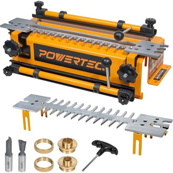 POWERTEC 12 Dovetail Jig with Templates and Bits