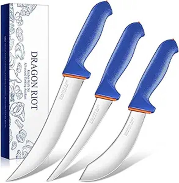 Dragon Riot 3-Piece Butcher Knife Set