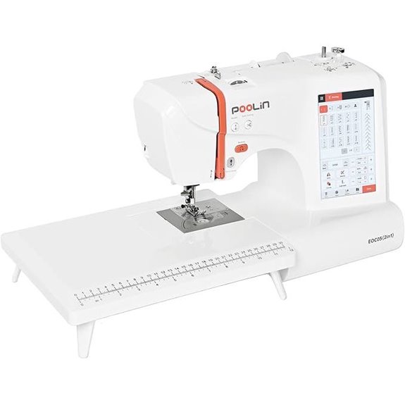 PooLin EOC05 2-in-1 Sewing & Embroidery Machine
