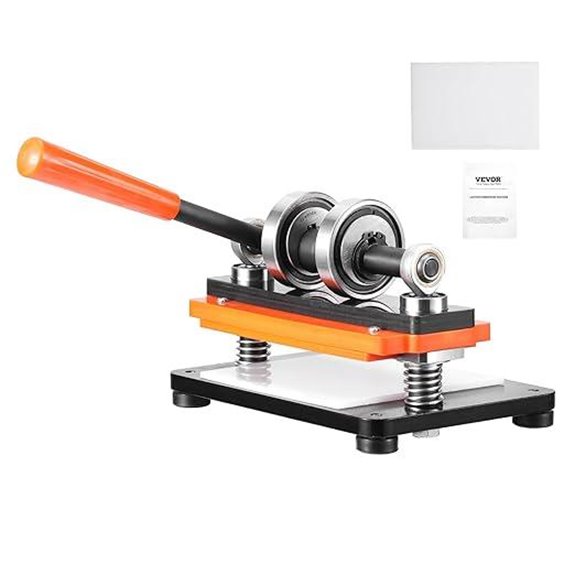 Leather Embossing Machine with Dual Guides