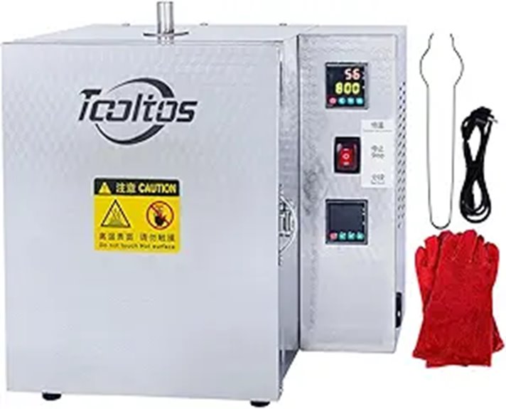 Dual Temperature Jewelry Casting Furnace Oven