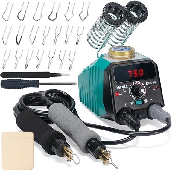 YIHUA 939D-VI Dual Pen Wood Burning Kit