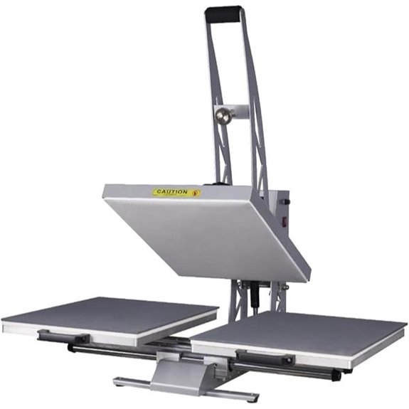 Auto Open Dual Platen Heat Press Machine (24x16)