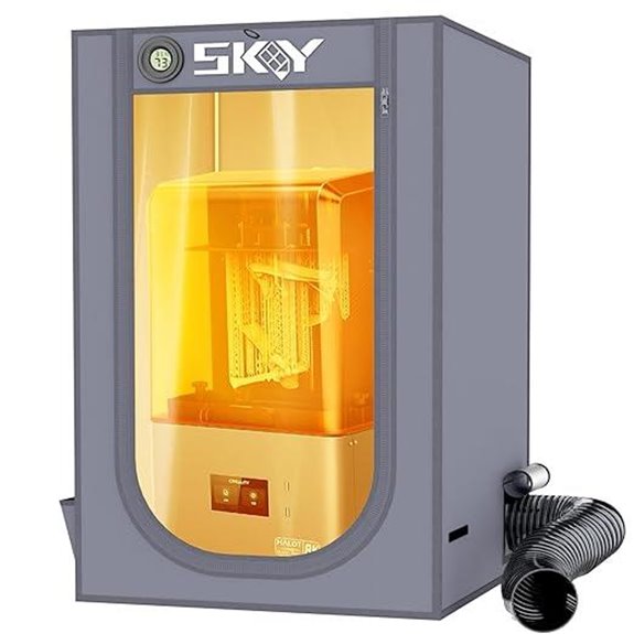 Resin 3D Printer Enclosure with Ventilation Dustproof