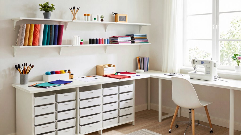 efficient craft room design