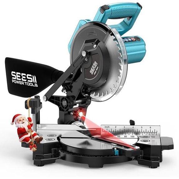 SEESII 8-inch Miter Saw with Laser Guide