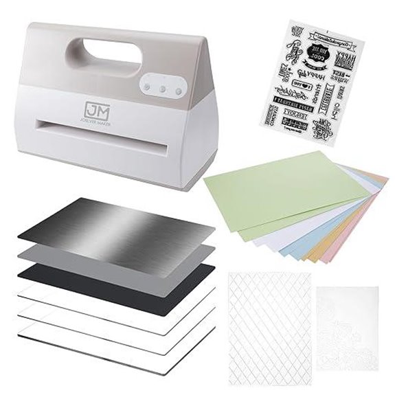 Electric A4 Die Cutting & Embossing Machine (Grey)