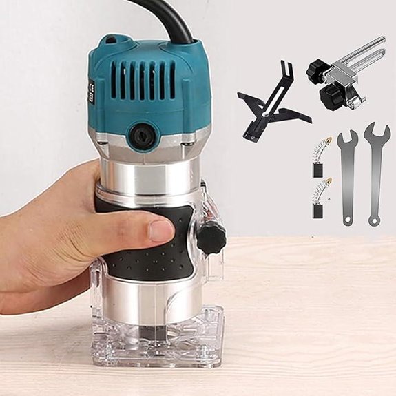 Wood Router Electric Hand Trimmer for Carving and Slotting