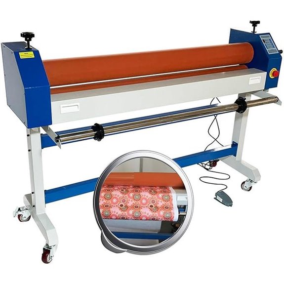 51 Electric/Manual Wide Format Laminator with Foot Pedal