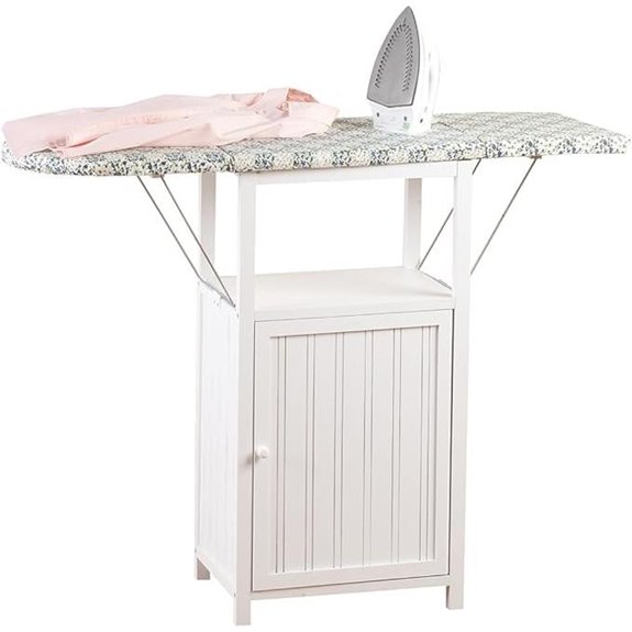 OakRidge Deluxe Ironing Board with Storage Cabinet