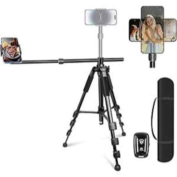 Elitehood iPhone Tripod for Overhead Video Recording
