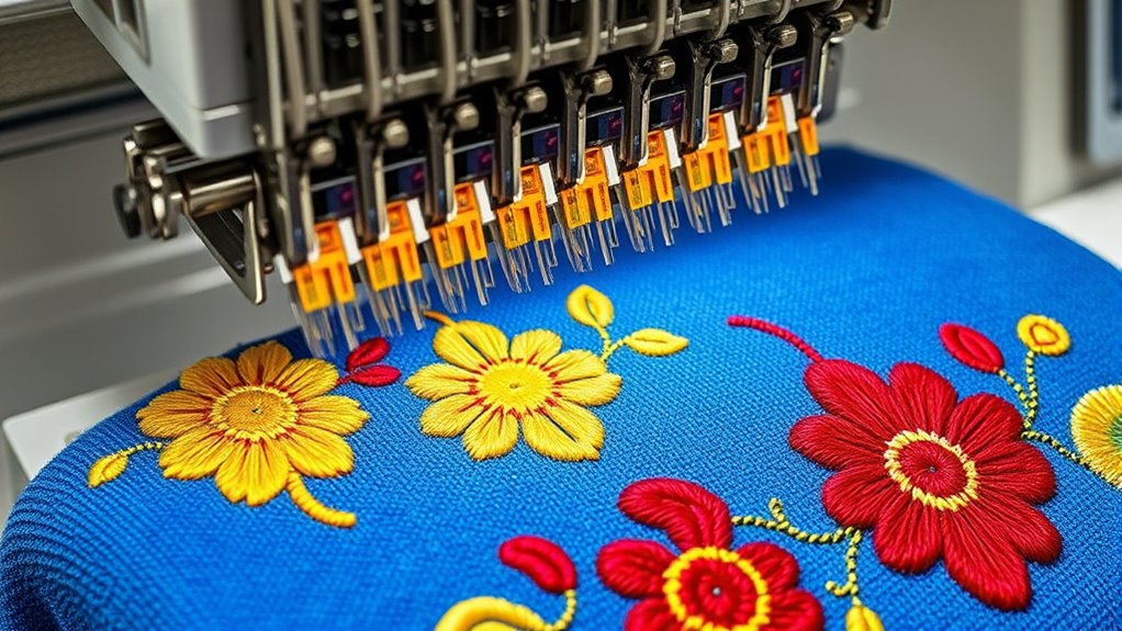 embroidery durability and efficiency