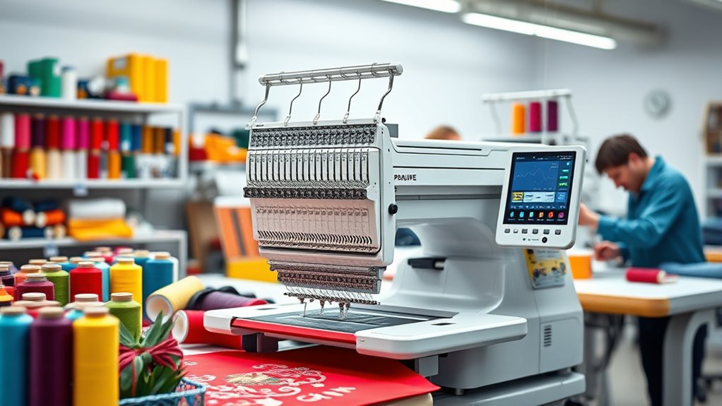 embroidery machine selection criteria