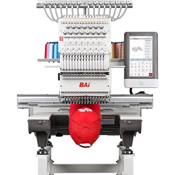 BAi Mirror 15 Needles Embroidery Machine with Touchscreen