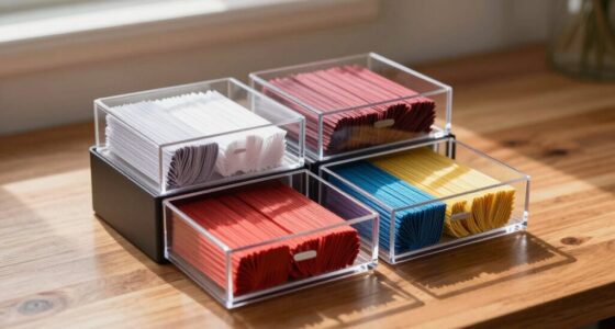 embroidery stabilizer storage organizers
