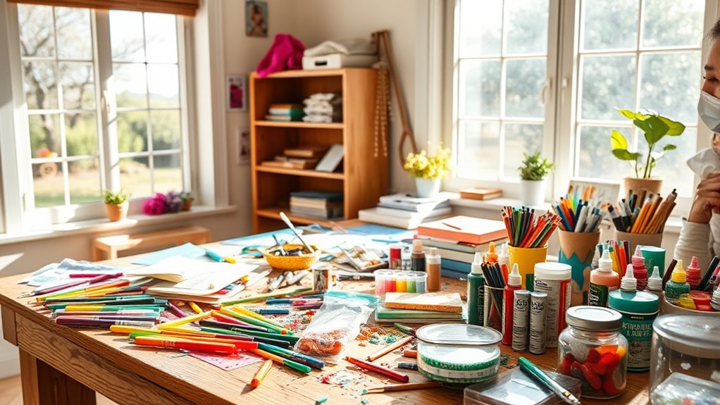 ensure safe ventilated crafting