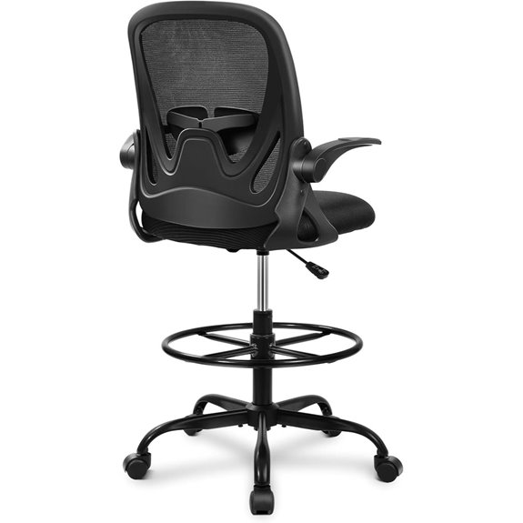 Primy Ergonomic Drafting Office Chair with Lumbar Support