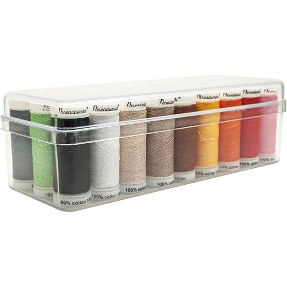 Threadsmith 50 WT Cotton Thread Set (27 Spools)