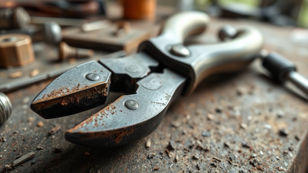 fix sticky tool handles