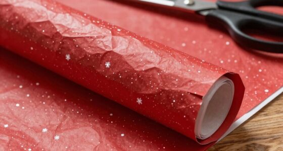 fix wrinkled gift wrap