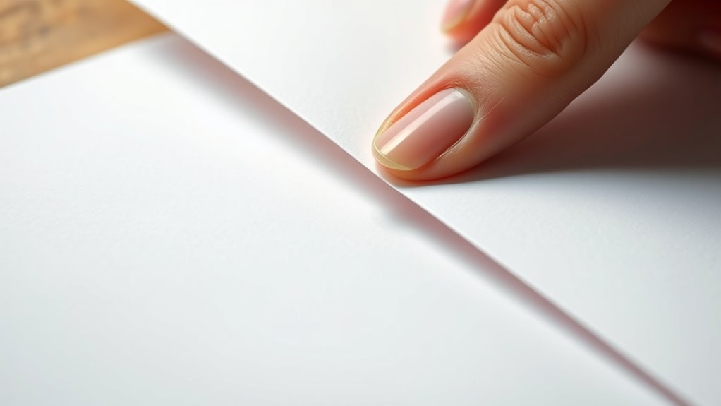 fold along natural grain