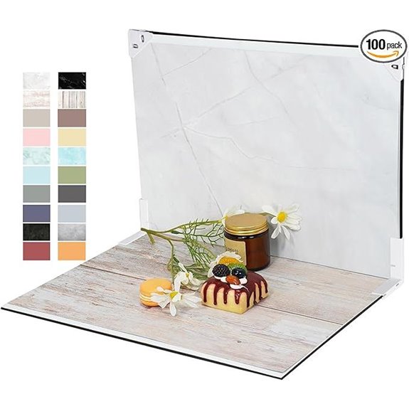 Photo Backdrop Kit for Food Jewelry Photography