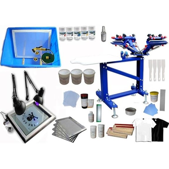 HayWHNKN 4-Color Screen Printing Machine Kit