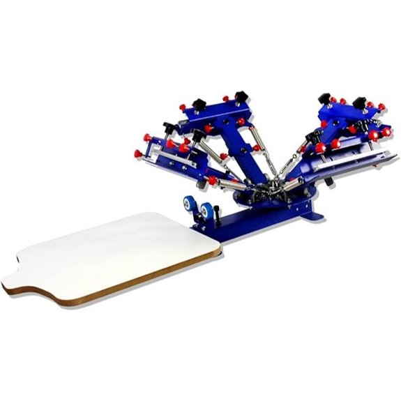 4-Color Screen Printer for T-Shirts