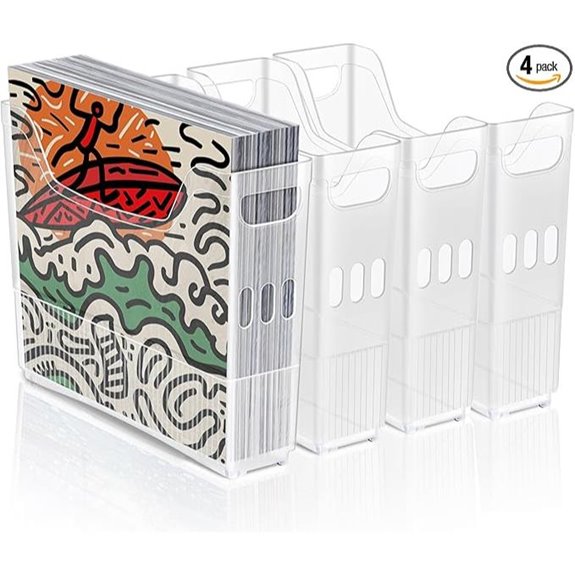 4PCS 12x12 Scrapbook Paper Storage Organizer