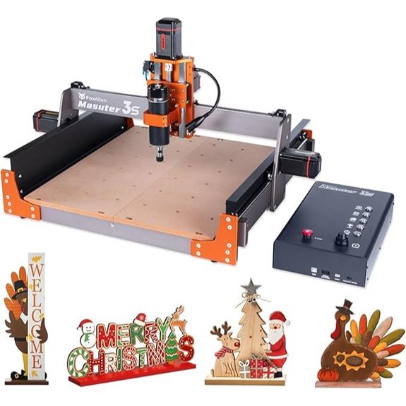 FoxAlien Masuter 3S CNC Router with NEMA 23 Motor