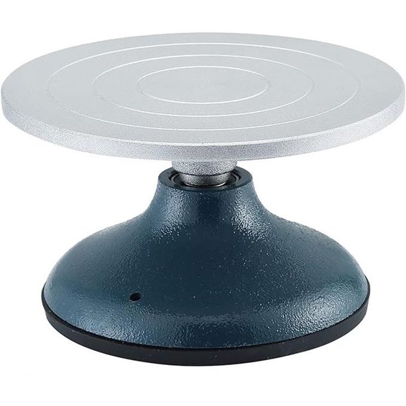MYFULLY 7 Diameter Pottery Wheel with Rubber Base