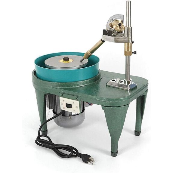 Gem Faceting Machine with Polishing and Manipulator