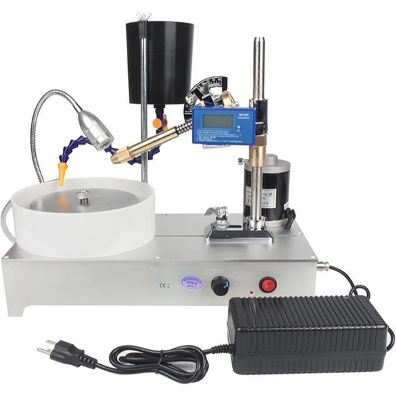 CNCTOPBAOS Gemstone Grinding & Polishing Machine