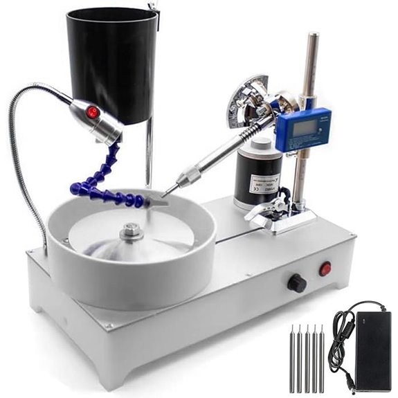 Gem Faceting Machine for Gemstone Polishing