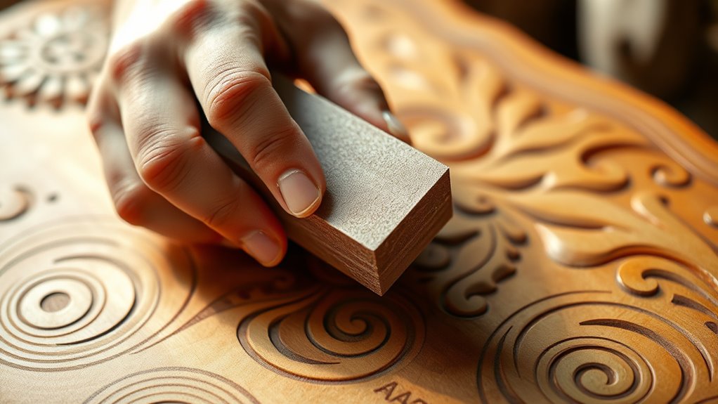 gentle grain aware sanding techniques