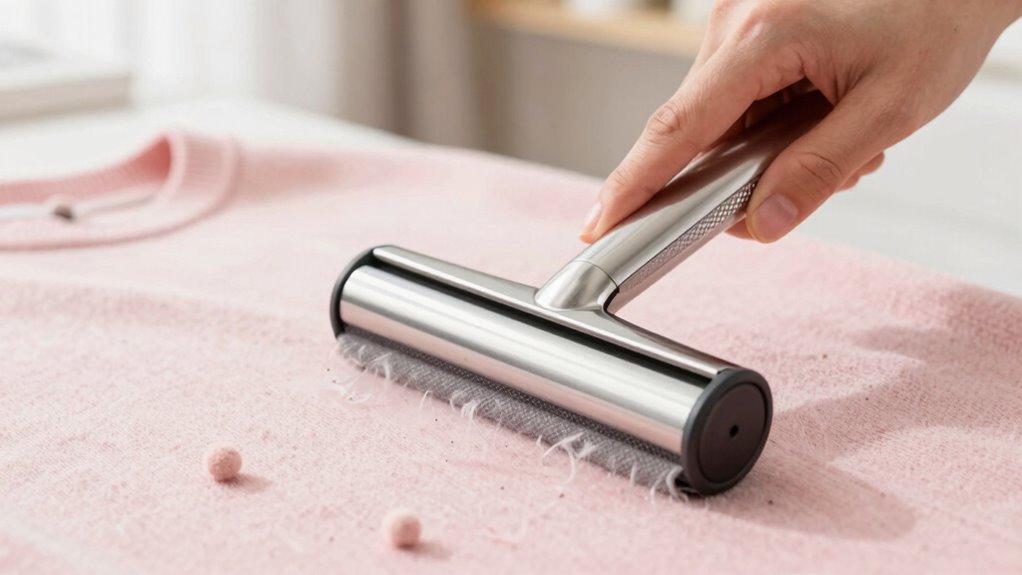 gently de pill with safe tools