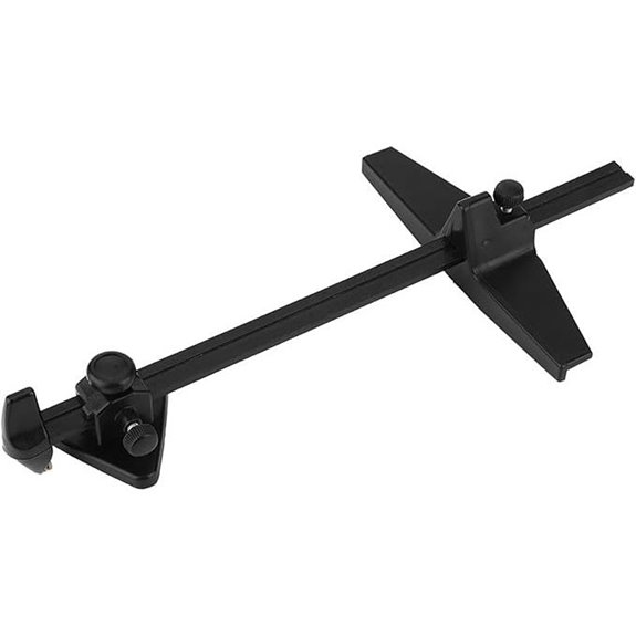 Professional Glass Cutting System with T-Bar & Circle Cutter