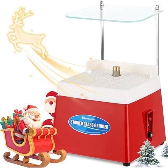 Mxmoonant Stained Glass Grinder Kit with Diamond Bits