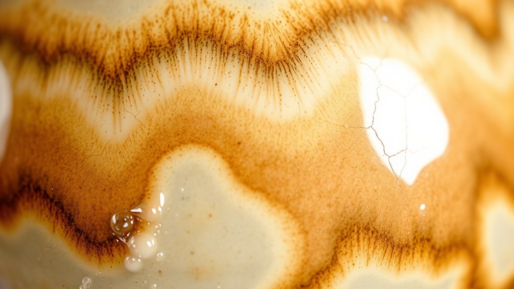 glaze thickness enhances durability