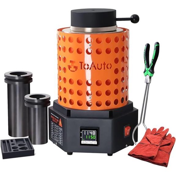 TOAUTO TRF3000 Resistance Furnace for Gold Melting