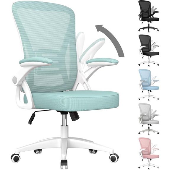 Naspaluro Ergonomic Mesh Office Chair Green