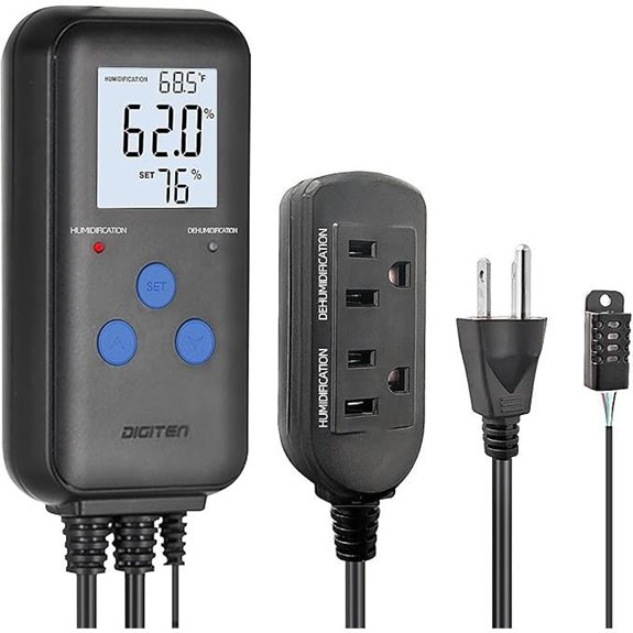 DIGITEN Humidity & Temperature Controller for Grow Tents