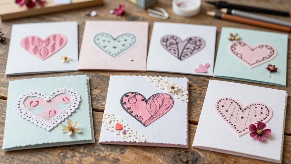 handmade valentine s card techniques