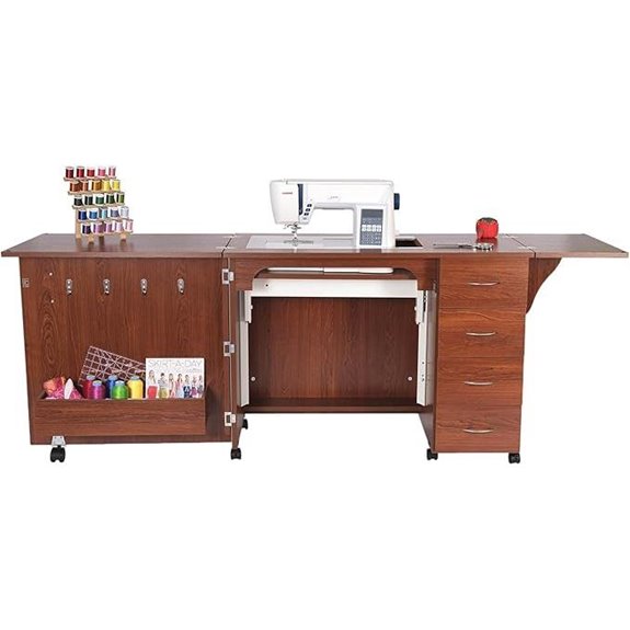 Arrow Harriet Full-Size Sewing Cabinet with Lift