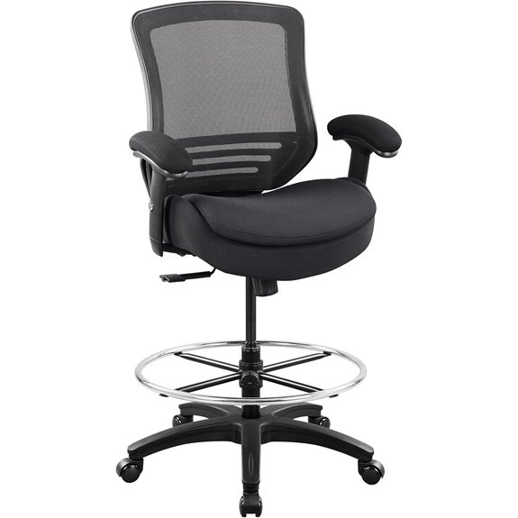 BOLISS 400lbs Mesh Drafting Chair with Adjustable Features