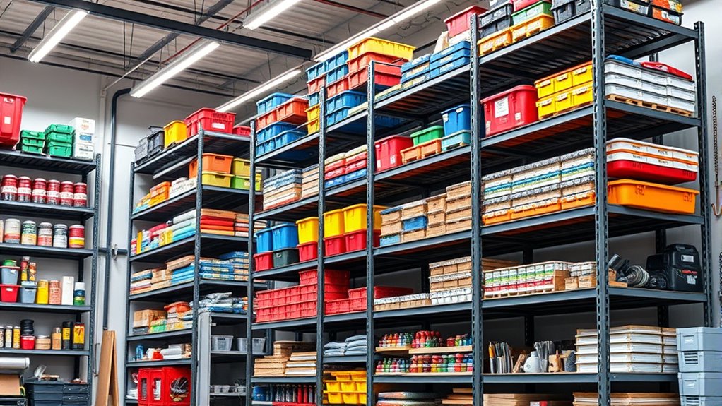 heavy duty adjustable durable shelving