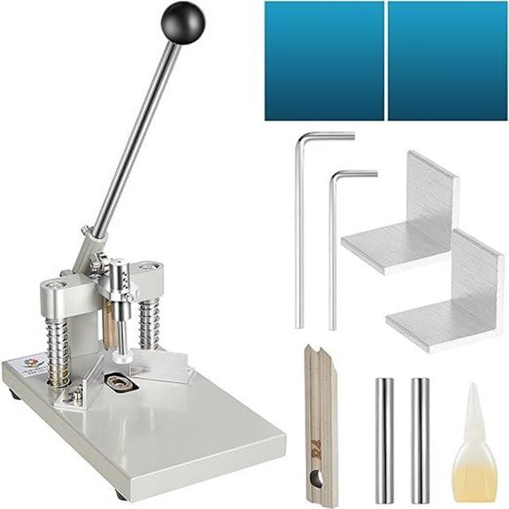 WILLBOND Heavy Duty Corner Rounder Punch with Dies